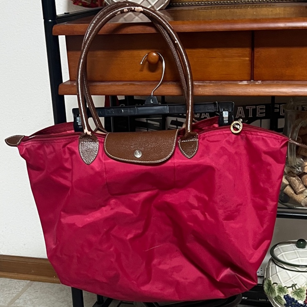 Red Longchamp Bag